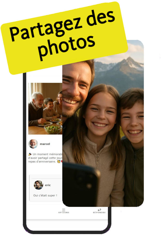 Partagez des photos